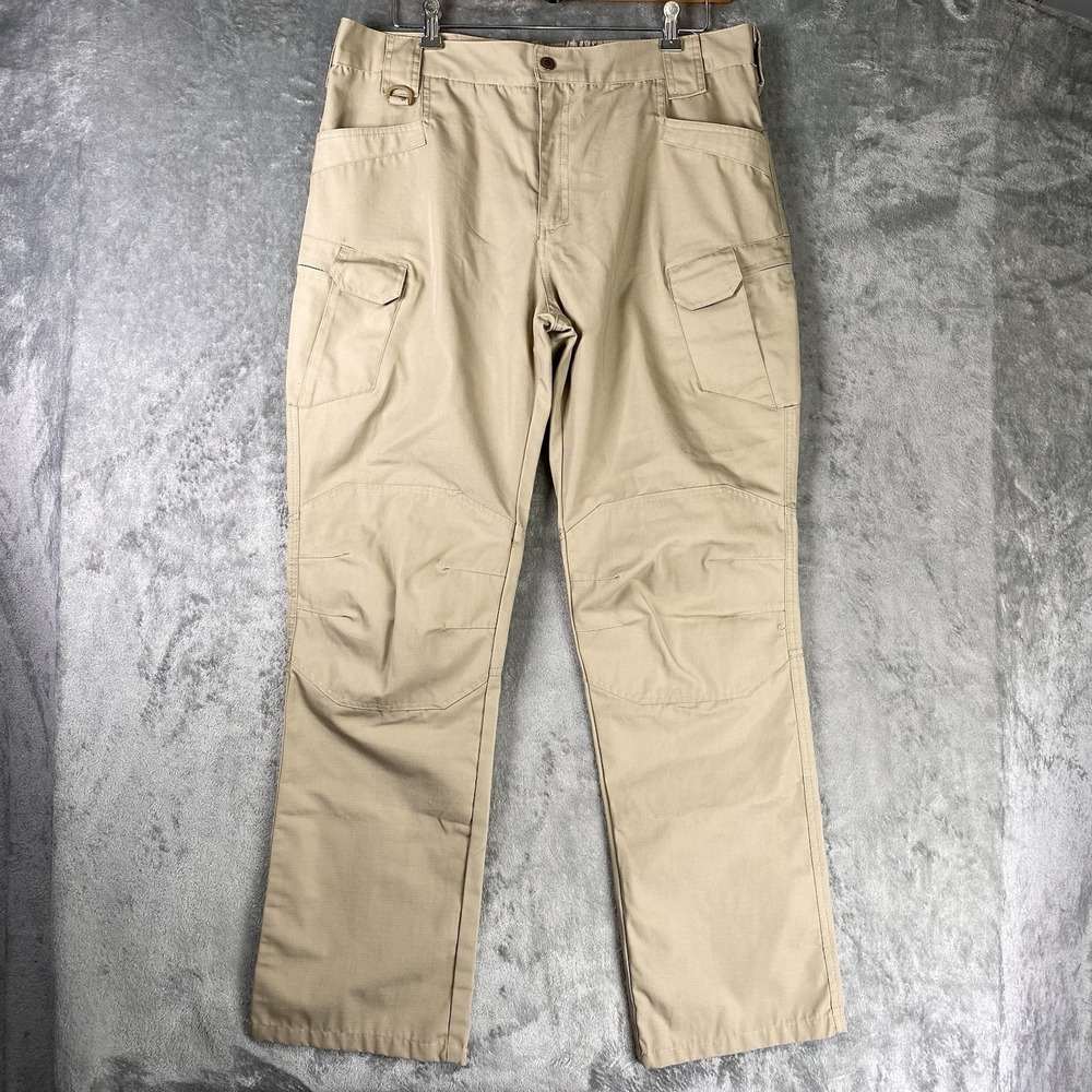Helikon-Tex Urban Tactical Pants Mens 3XL (fit 38x32) Tan Cargo Workwear Stretch
